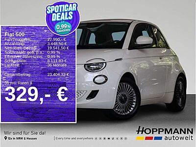 Fiat 500e Neuer 500 Base*Klimaautomatik*PDC*CarPlay*Antroi