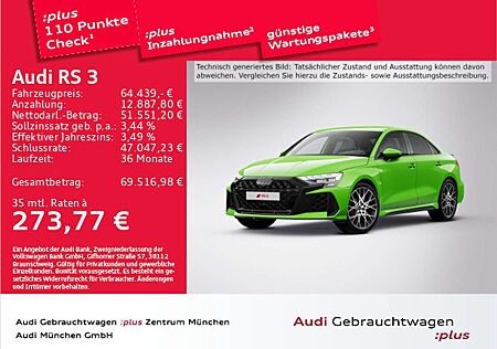 Audi RS3 Limousine S tronic RS-Schale/Carbon/SONOS