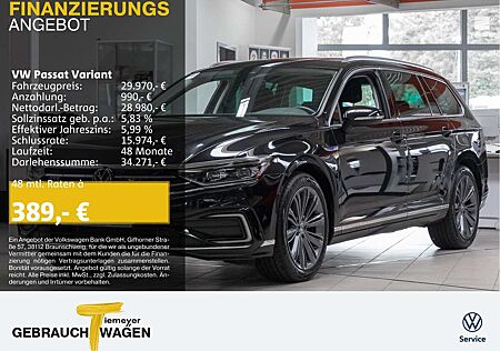 VW Passat Variant Volkswagen GTE DSG LM18 AHK NAVI KAMERA