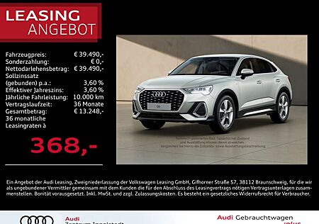 Audi Q3 Sportback 35 TFSI S line LED NAVI AHK ACC 19"