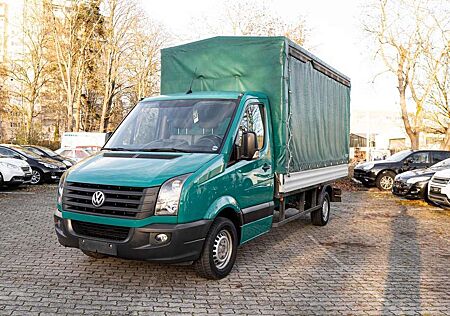 VW Crafter Volkswagen 35 lang L3 Pritsche+PLANE*Klima