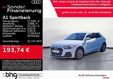Audi A1 25TFSI advanced PlusPaket Optik LED