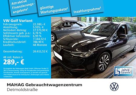 VW Golf Variant Volkswagen Golf VIII Variant Life 1,5 l eTSI LED Navi ParkP