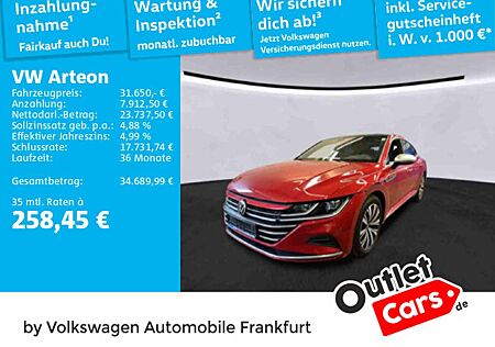 VW Arteon Volkswagen 2.0 TSI DSG Elegance 4Motion Navi IQ.LIGH