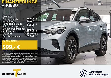 VW ID.4 Volkswagen PRO 286PS WÄRMEPUMPE LED KAMERA SITZHZ