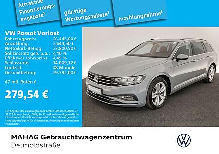 VW Passat Variant Volkswagen 2.0 TDI 4Mot. Business AHK Leder