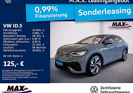 VW ID.5 Volkswagen PRO PERFORMANCE LED+PANO+AHK+WÄRMEPUMPE+APP