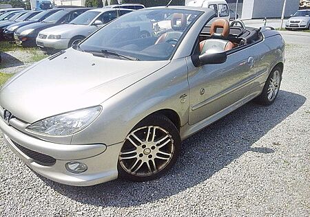 Peugeot 206 CC Roland Garros/ Klima+Leder+Sitzheiz./ m.TÜV