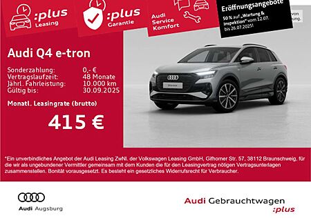 Audi Q4 e-tron 45 2x S line*NAV*SIDE*AHK*ACC*R-KAM*20