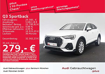 Audi Q3 45 TFSI e S tronic Virtual/Navi+