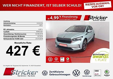 Skoda Enyaq iV 80x Suite 427,-ohne Anzahlung AHK Pano Pumpe H