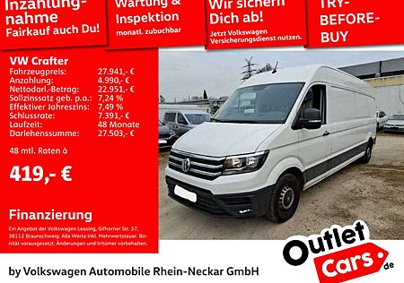 VW Crafter Volkswagen 35 Trendline 2.0 TDI Hoch Lang FWD PDC A