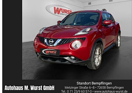 Nissan Juke Acenta 1.2 DIG-T Navi Rückfahrkamera Temp Scheckhe