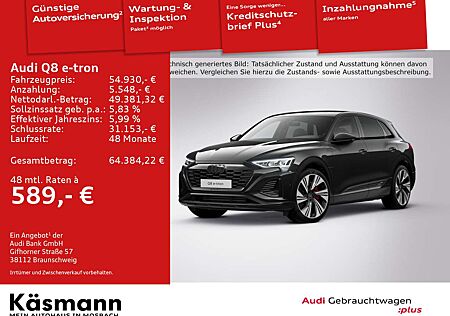 Audi Q8 e-tron S line 50 qu EDITION S line AHK PANO