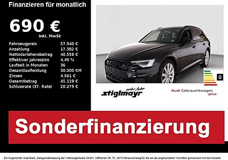 Audi A6 Avant S-line 50 TDI quattro ACC+AHK+MATRIX+NAVI+PA