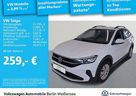 VW Taigo Volkswagen 1.0 TSI DSG*LIFE*AHK*APP*AHK*VC*LED*IQ-DRI