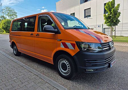 VW T6 Transporter Volkswagen T6 Kombi lang 1-Hand 9-Sitze TÜV/Zahnr.Neu