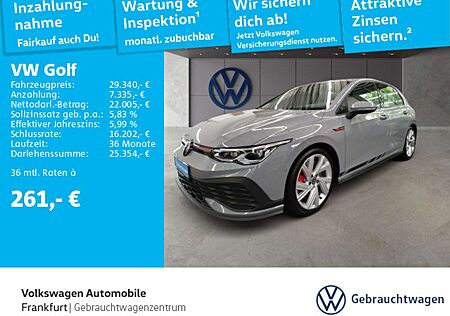 VW Golf GTI Volkswagen Golf VIII 2.0 TSI DSG GTI Clubsport Navi LEDPlus