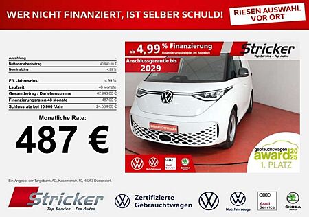 VW ID.BUZZ Volkswagen ID. Buzz Cargo 150/77 487,-ohne Anzahlung Kamera App-Conne