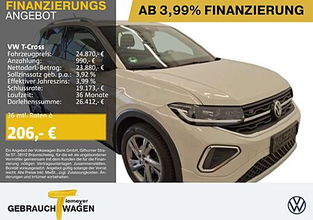 VW T-Cross Volkswagen 1.0 TSI DSG R-LINE NAVI KAMERA LM17 VIRT
