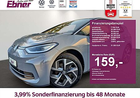 VW ID.3 Volkswagen NEU PRO AHK+WPUMPE+MATRIX+NAVI+APP+KAMERA+CCS+19 A