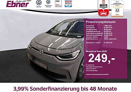 VW ID.3 Volkswagen NEU PRO AHK+WPUMPE+MATRIX+NAVI+APP+KAMERA+CCS+19 A