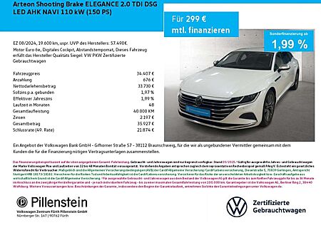 VW Arteon Volkswagen Shooting Brake ELEGANCE 2.0 TDI DSG LED AHK NAVI