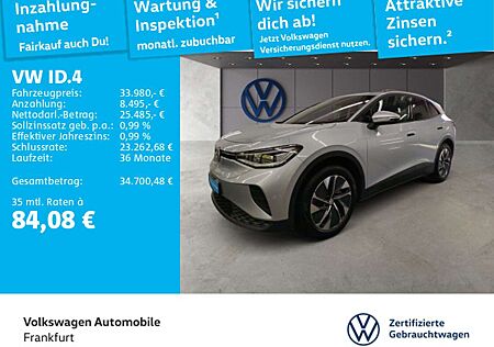 VW ID.4 Volkswagen Pure Performance mit Infotainment-Paket Nav