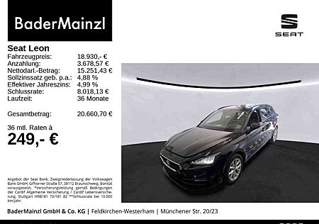Seat Leon ST 1.5 TSI Style LED Navi SHZ Virtual 2xPDC