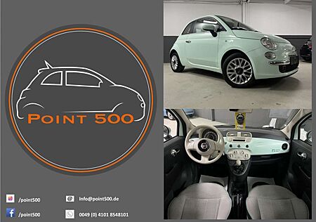 Fiat 500 Lattementagrün Pano FINANZIERUNG AB3,99%!!!