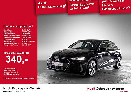 Audi A3 Sportback 40 TFSI e S line Keyless virtCo PDC+