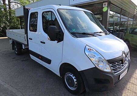 Renault Master dCi 130 L3H1 Doka Pritsche *HU neu*Klima*AHK*Euro6