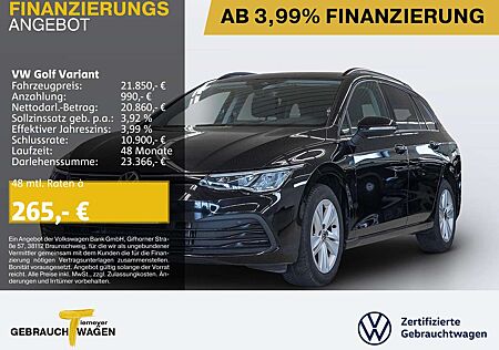 VW Golf Variant Volkswagen 1.5 TSI DSG LIFE AHK KAMERA NAVI