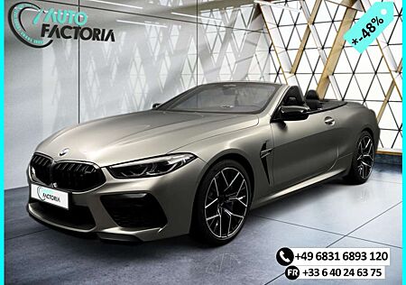 BMW M8 CABRIO 4,4I 625PS 8G COMP. NAVI+HEADUP+LEDER -48%