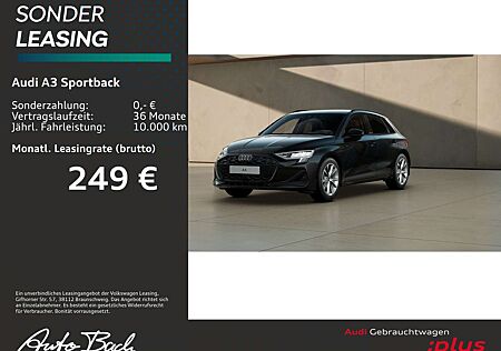 Audi A3 30TFSI Navi virtual HuD SONOS GRA E