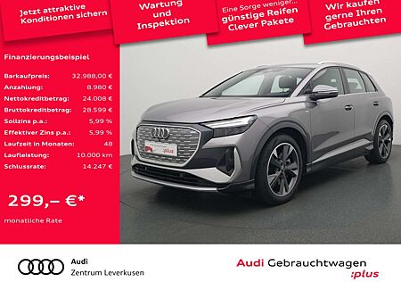 Audi Q4 e-tron 40 S line LED KAM SHZ NAVI ACC