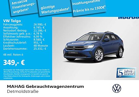 VW Taigo Volkswagen 1.5 TSI Life LED Navi IQ.DRIVE DSG