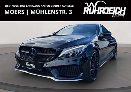 Mercedes-Benz C 180 C-Klasse Coupe AMG-Line Sportpaket Navi LED AHK ED