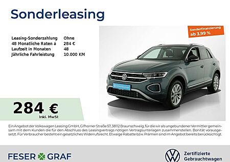 VW T-Roc Volkswagen Style 1.5 TSI DSG Navi AHK LED SiHz