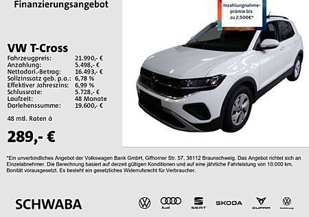 VW T-Cross Volkswagen Life 1.0 TSI