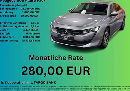 Peugeot 508 Allure Pack NAVI-KAMERA-SHZ-CARPLAY-AHK-ACC