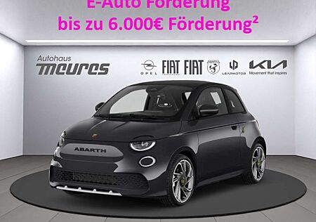 Abarth 500 Elektro Cabrio, 155 PS, Rückfahrkamera, Schwarz, K