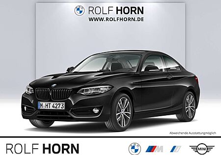 BMW 220 i Coupe Sport Line Autom Navi LED RFK PDC SHZ