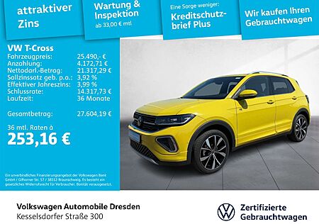 VW T-Cross Volkswagen 1.5 TSI DSG R-Line LED Kamera Navi AHZV