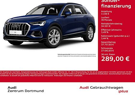Audi Q3 35 advanced CAM ACC LM18 E-KLAPPE NAVI+