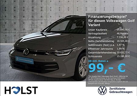 VW Golf Variant Volkswagen VIII Life 1.5TSI RüFaKa NAVI GJR LenkradHz