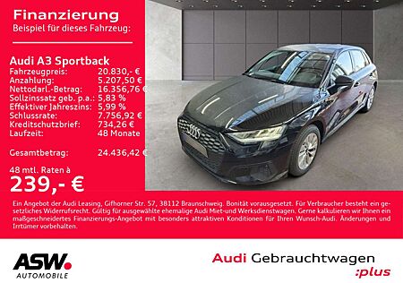 Audi A3 40TFSI e Stronic NAVI LED GRA PDC