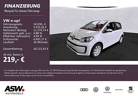 VW e-up! Volkswagen e-up! move up! Automatik Klimaautomatik RFK CCS