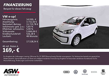 VW e-up! Volkswagen e-up! move up! Automatik Klimaautomatik RFK CCS