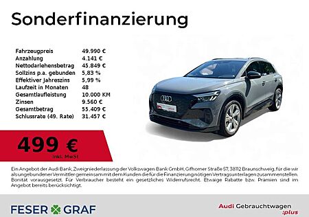 Audi Q4 e-tron 45 quattro B&O/Pano/Kamera/Wärmepumpe/Sonos/AZV
